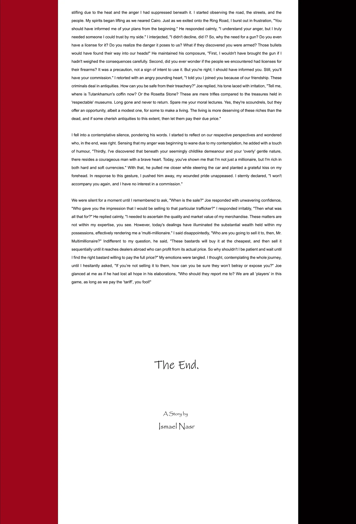 A Short Story — bilingual story visual 7